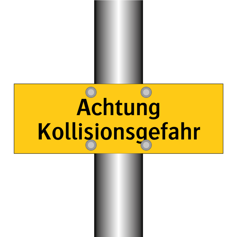 Achtung Kollisionsgefahr