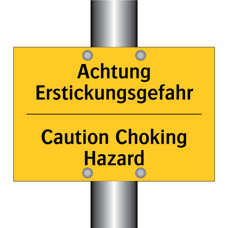 Achtung Erstickungsgefahr - Caution Choking Hazard