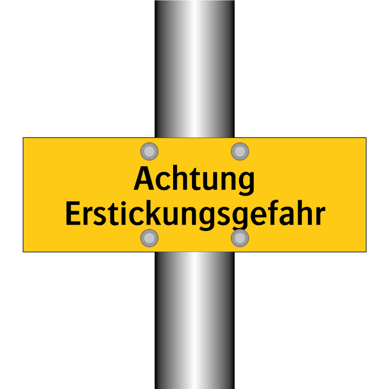 Achtung Erstickungsgefahr