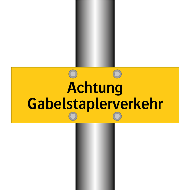 Achtung Gabelstaplerverkehr