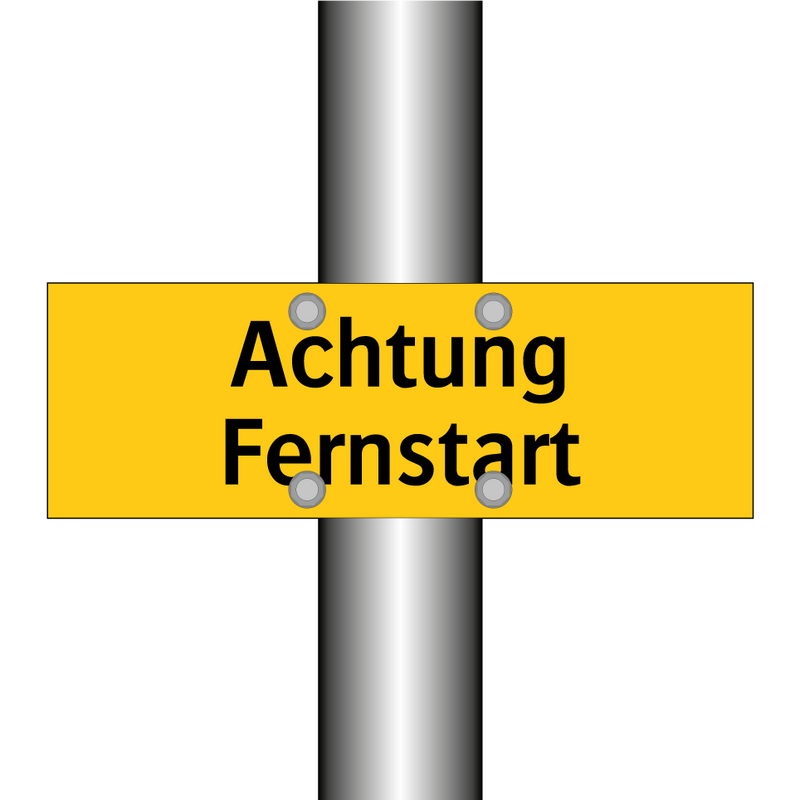 Achtung Fernstart