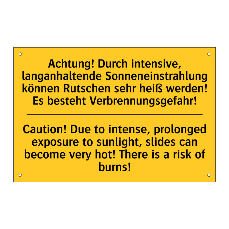 Achtung! Durch intensive, langanhaltende /.../ - Caution! Due to intense, prolonged /.../