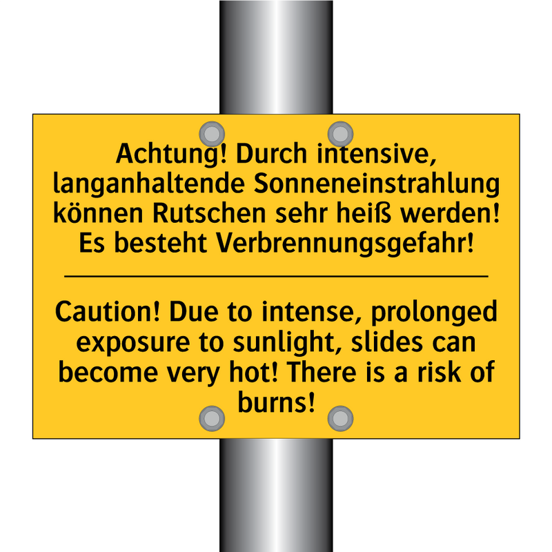 Achtung! Durch intensive, langanhaltende /.../ - Caution! Due to intense, prolonged /.../