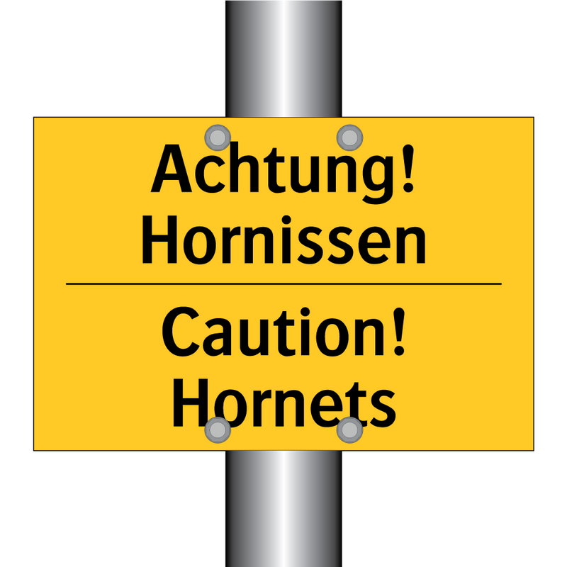 Achtung! Hornissen - Caution! Hornets