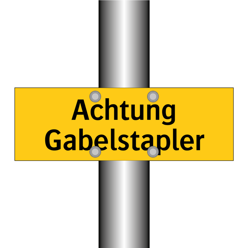 Achtung Gabelstapler