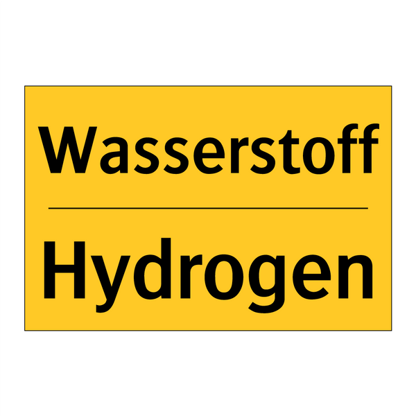 Wasserstoff - Hydrogen