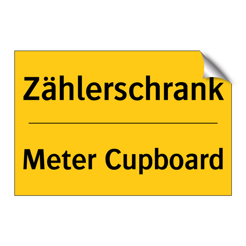 Zählerschrank - Meter Cupboard