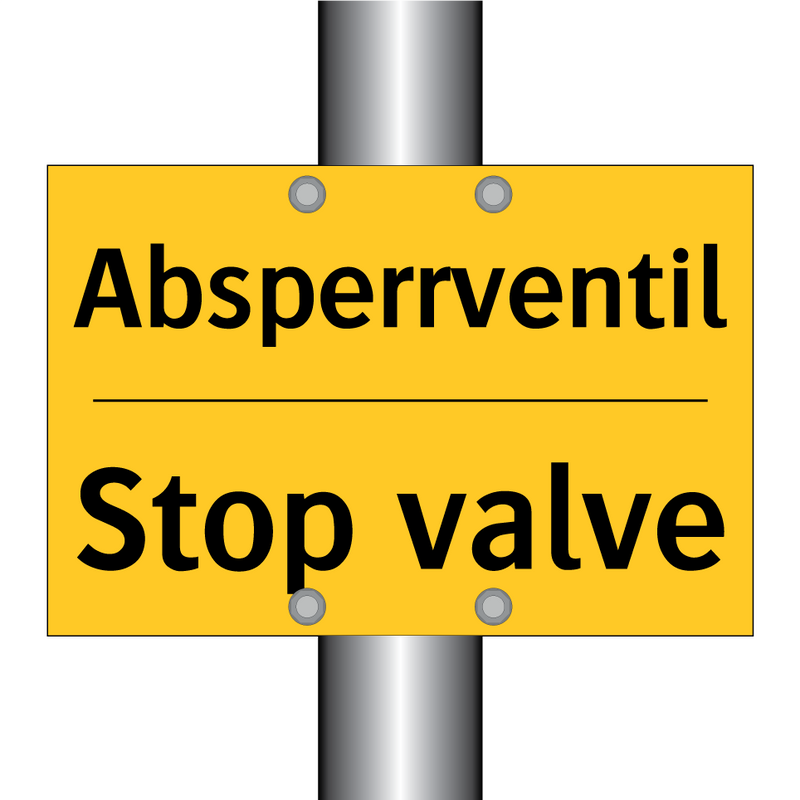 Absperrventil - Stop valve