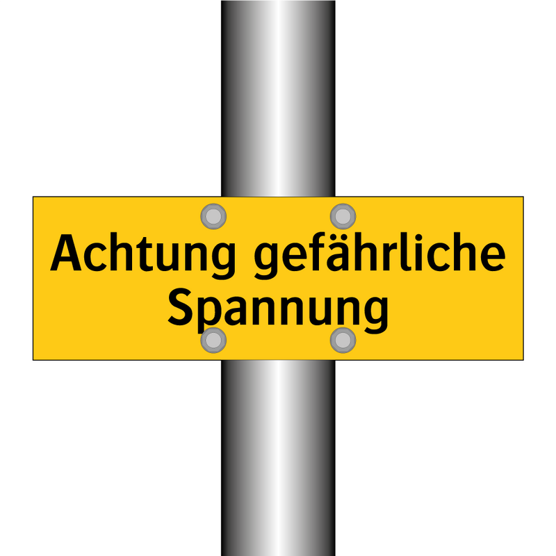 Achtung gefährliche Spannung