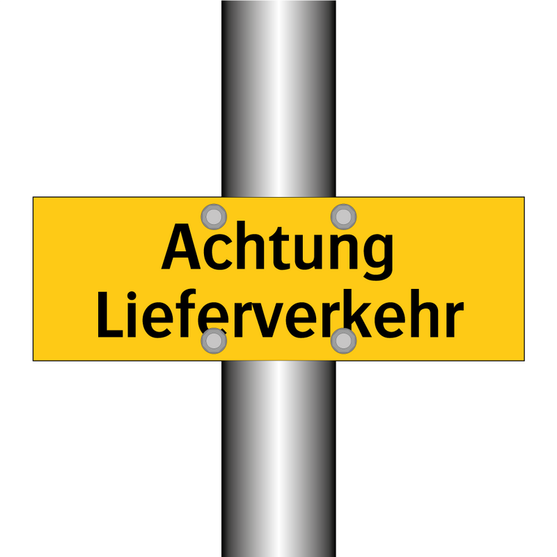 Achtung Lieferverkehr