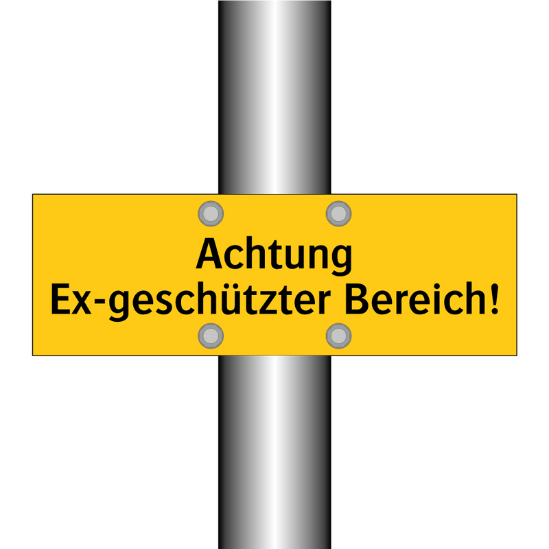 Achtung Ex-geschützter Bereich!