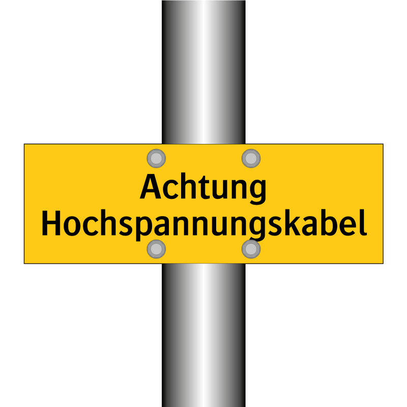 Achtung Hochspannungskabel