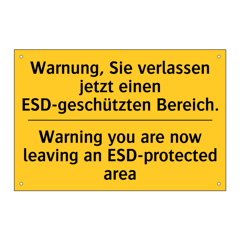 Warnung, Sie verlassen jetzt einen /.../ - Warning you are now leaving an /.../