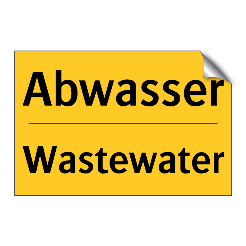 Abwasser - Wastewater