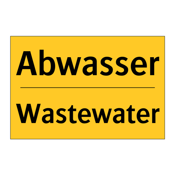 Abwasser - Wastewater