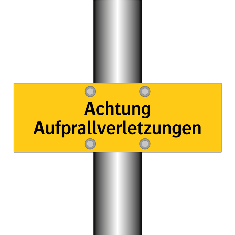 Achtung Aufprallverletzungen