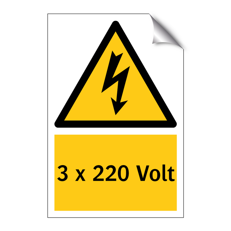 3 x 220 Volt