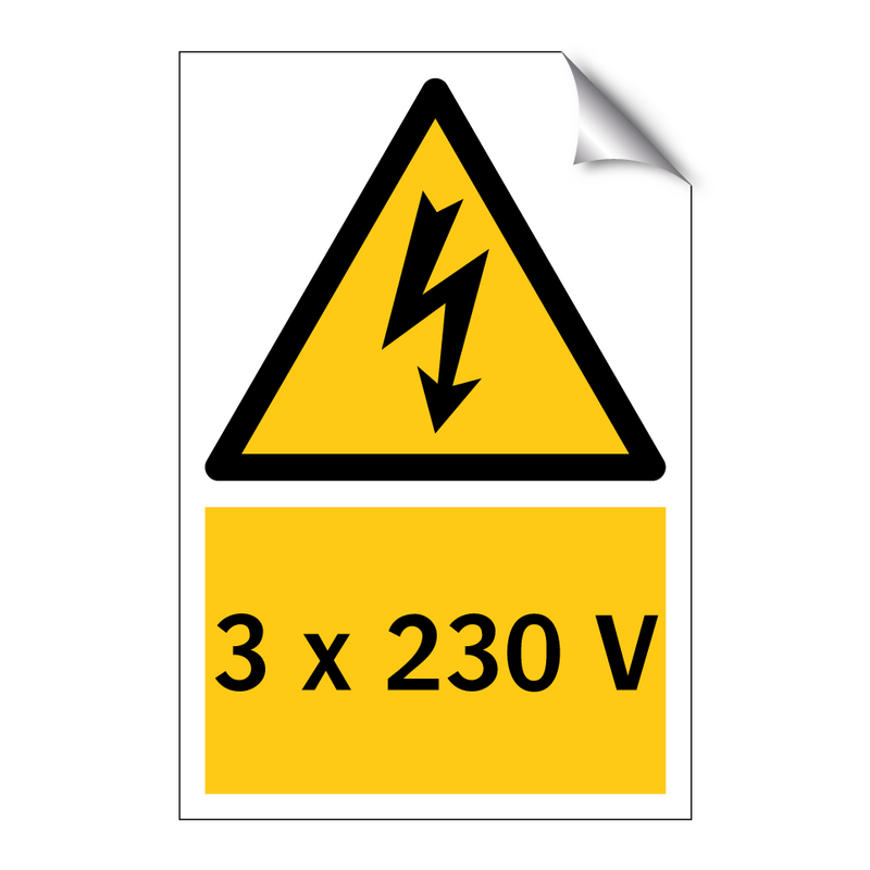 3 x 230 V