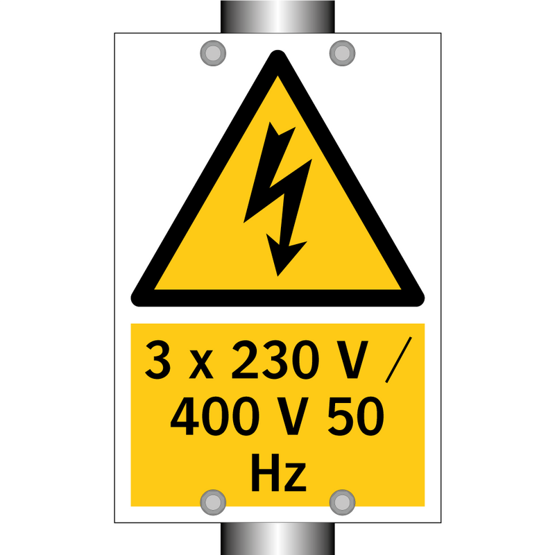 3 x 230 V / 400 V 50 Hz