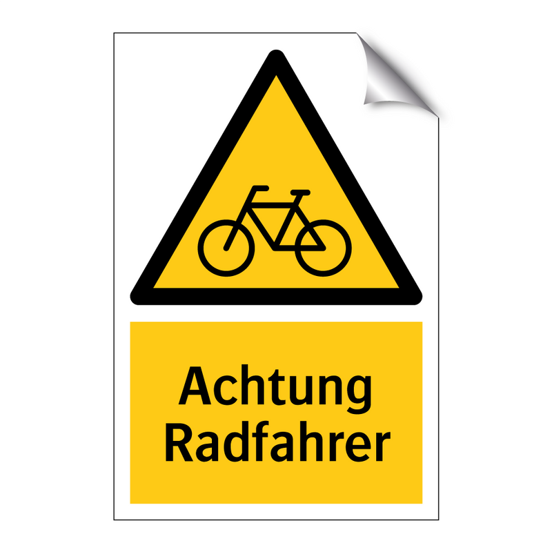 Achtung Radfahrer