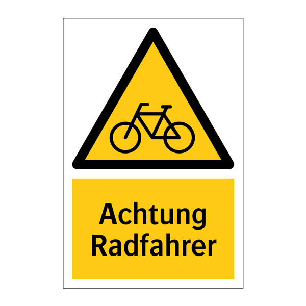 Achtung Radfahrer