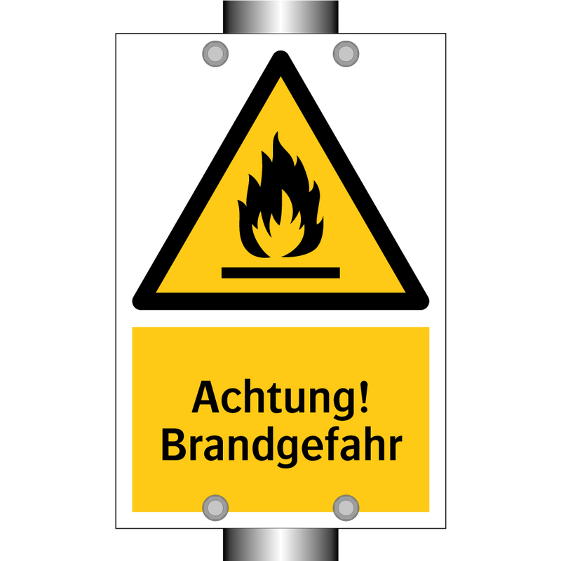 Achtung! Brandgefahr