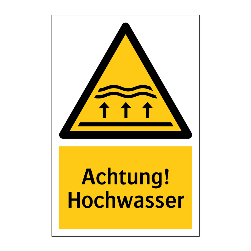 Achtung! Hochwasser