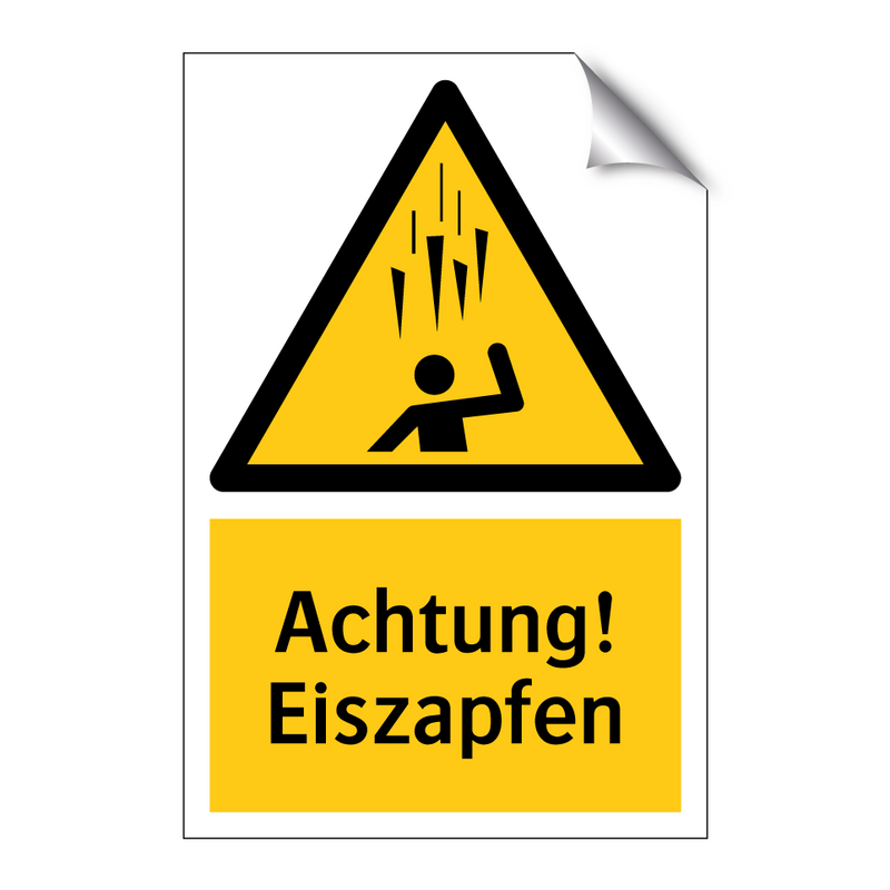 Achtung! Eiszapfen