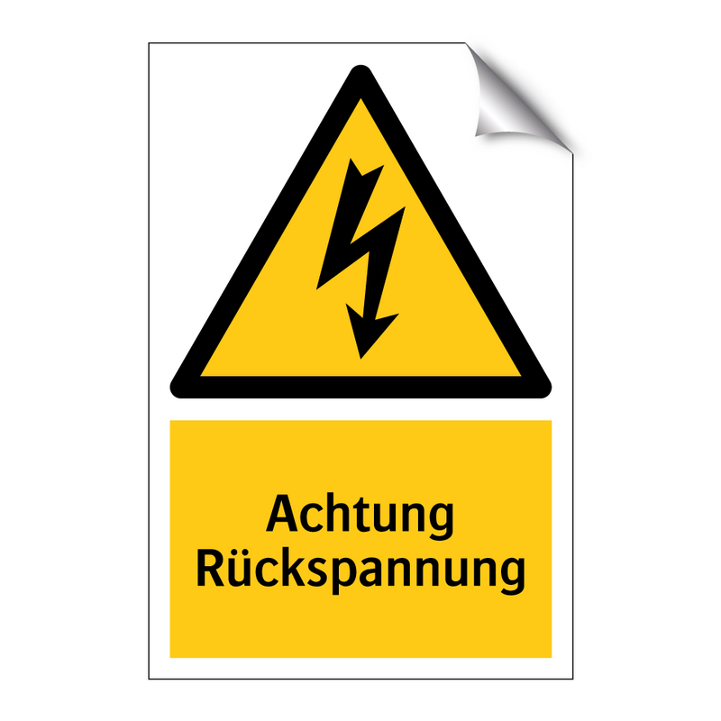 Achtung Rückspannung