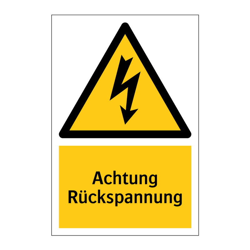 Achtung Rückspannung