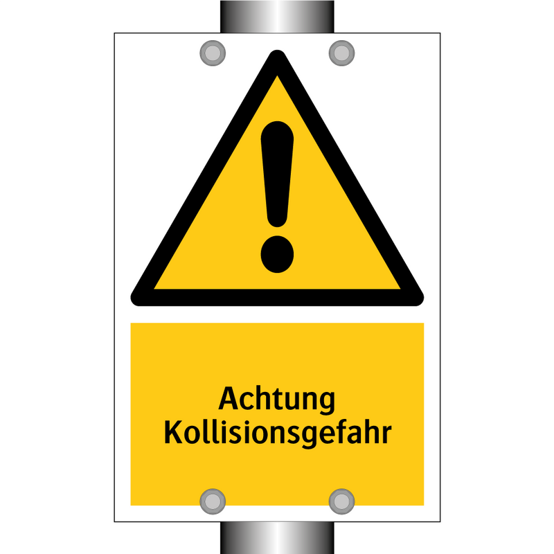 Achtung Kollisionsgefahr