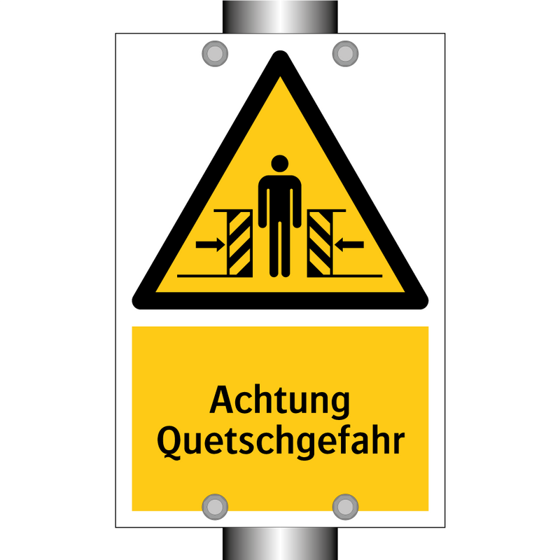 Achtung Quetschgefahr