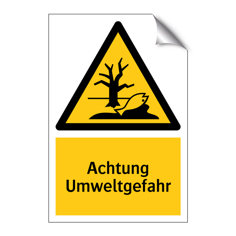 Achtung Umweltgefahr