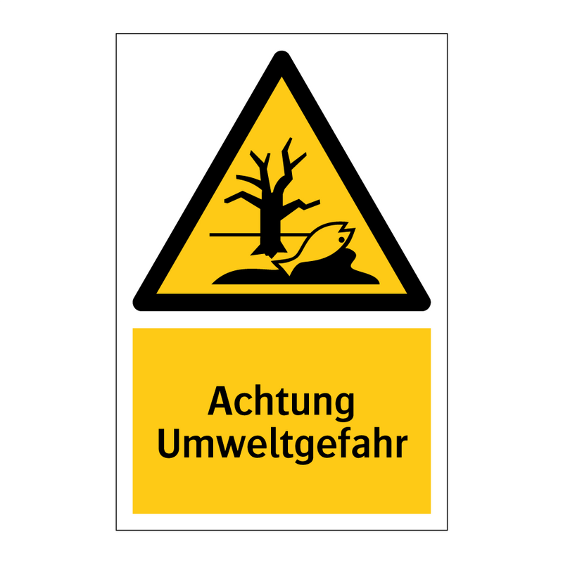 Achtung Umweltgefahr