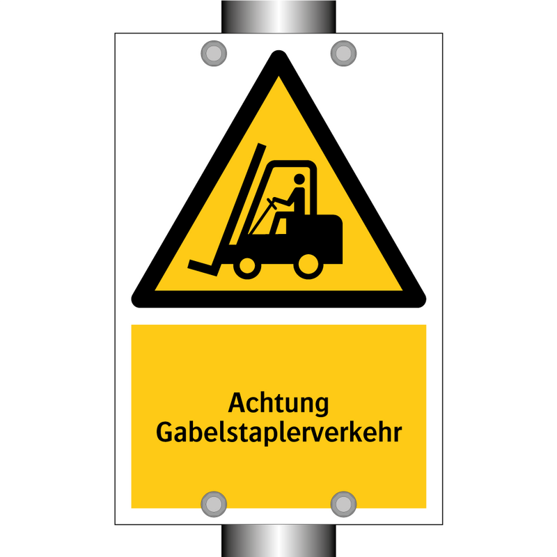 Achtung Gabelstaplerverkehr