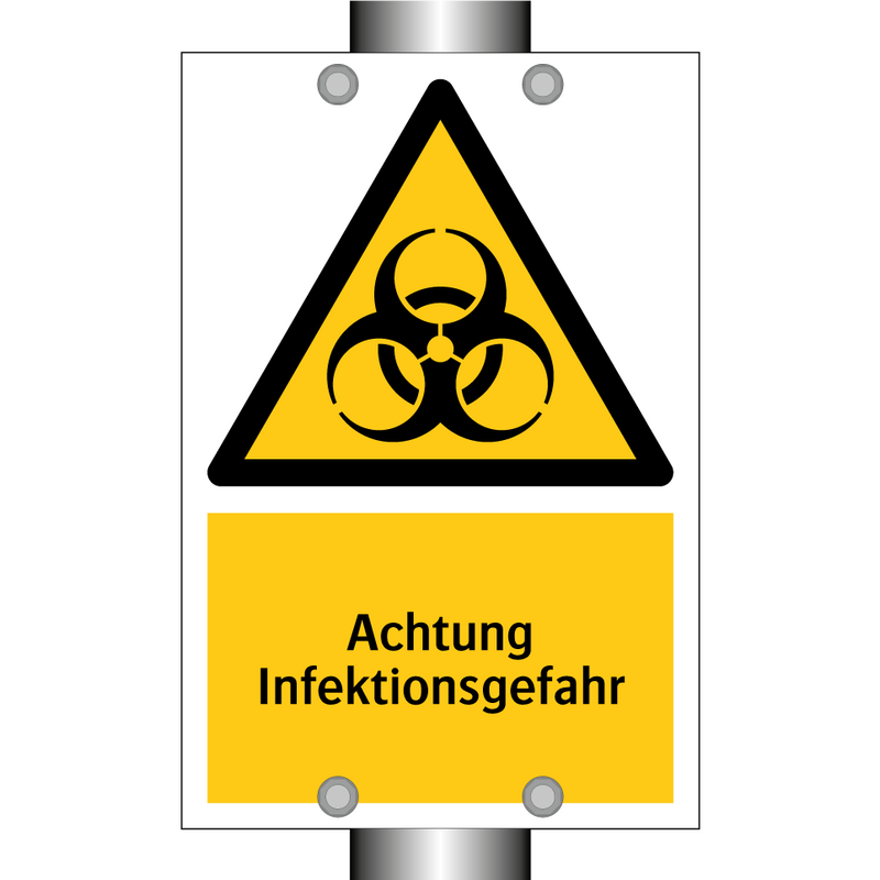 Achtung Infektionsgefahr