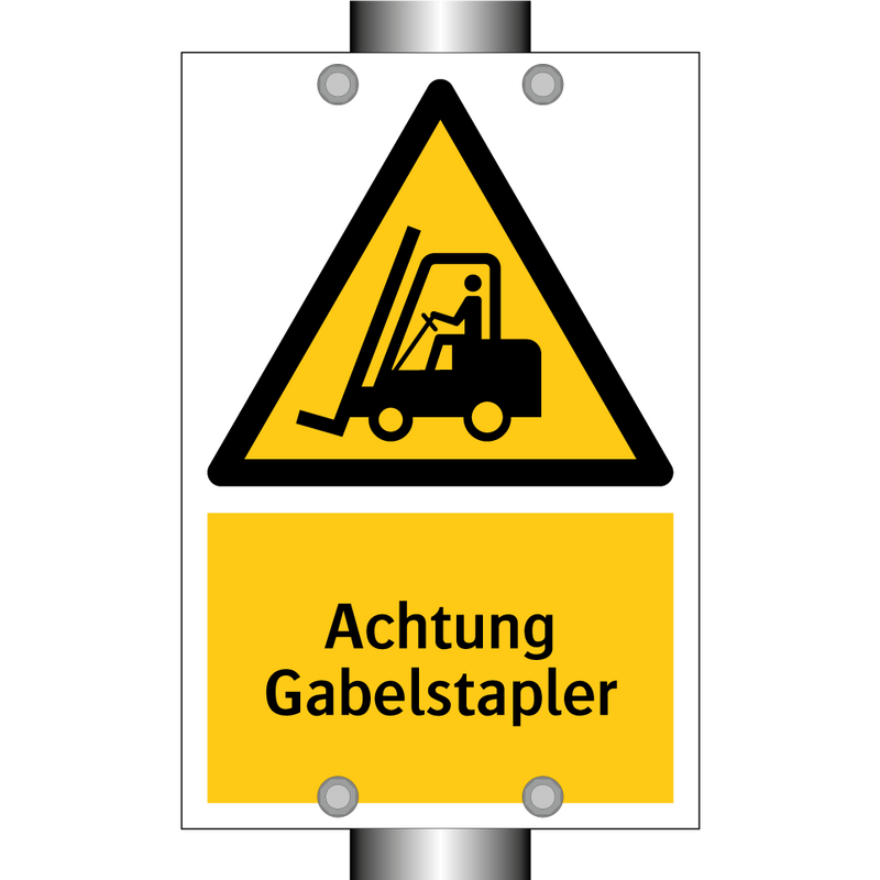 Achtung Gabelstapler