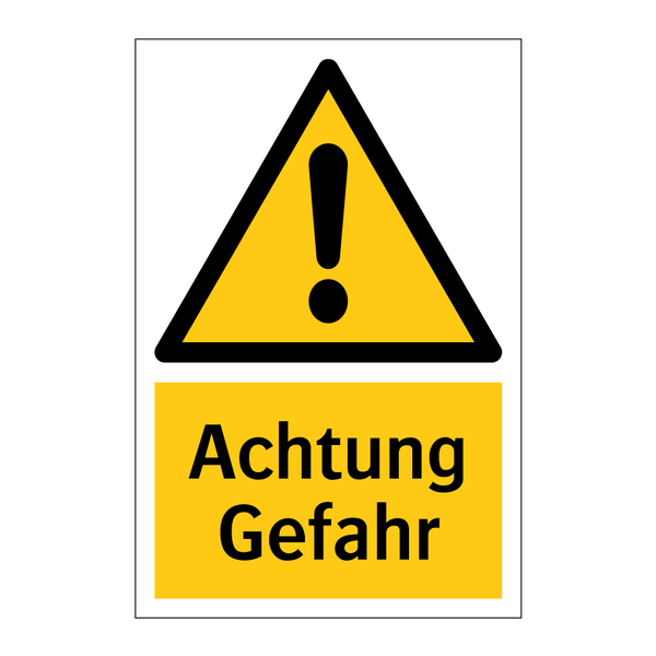 Achtung Gefahr