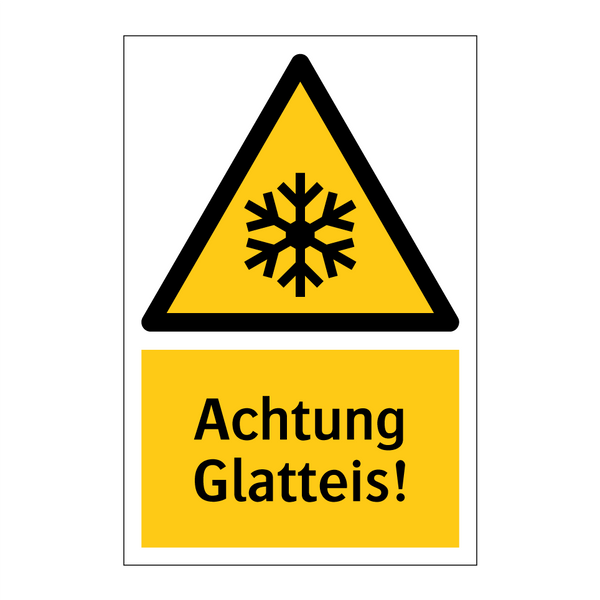 Achtung Glatteis!