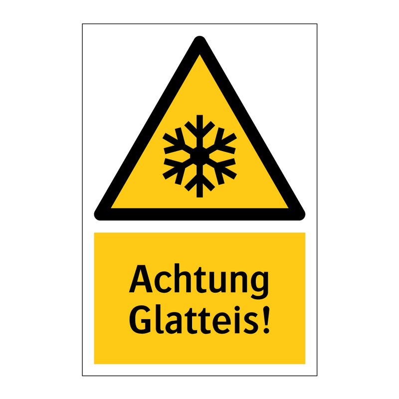 Achtung Glatteis!