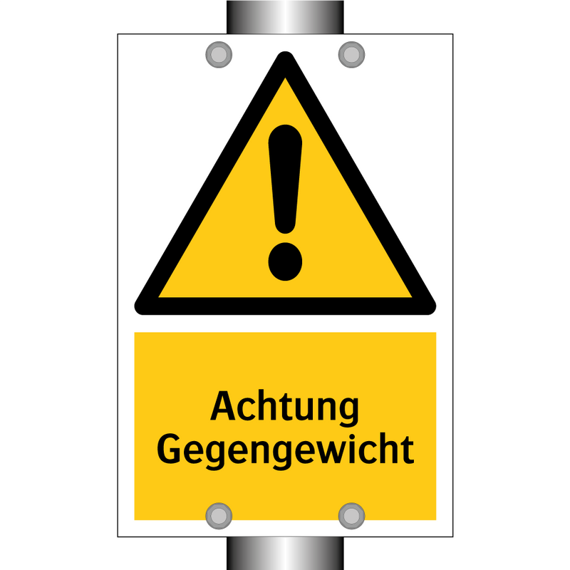 Achtung Gegengewicht