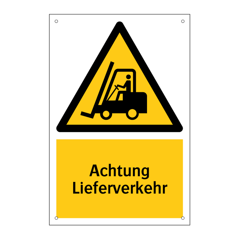 Achtung Lieferverkehr