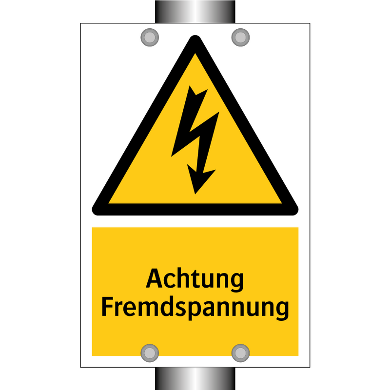 Achtung Fremdspannung