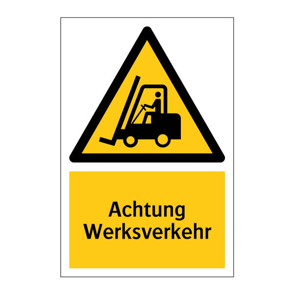 Achtung Werksverkehr