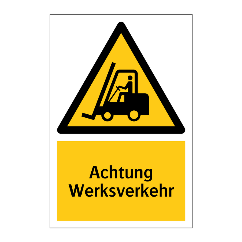 Achtung Werksverkehr