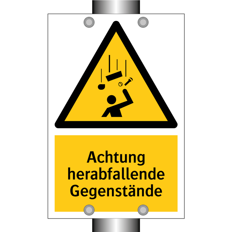 Achtung herabfallende Gegenstände