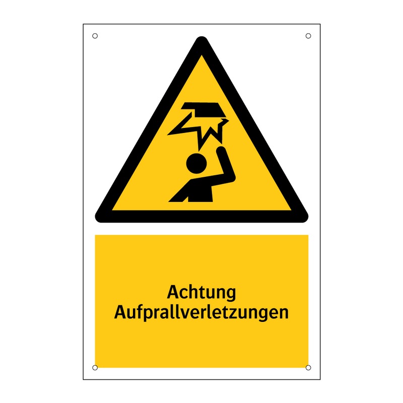 Achtung Aufprallverletzungen