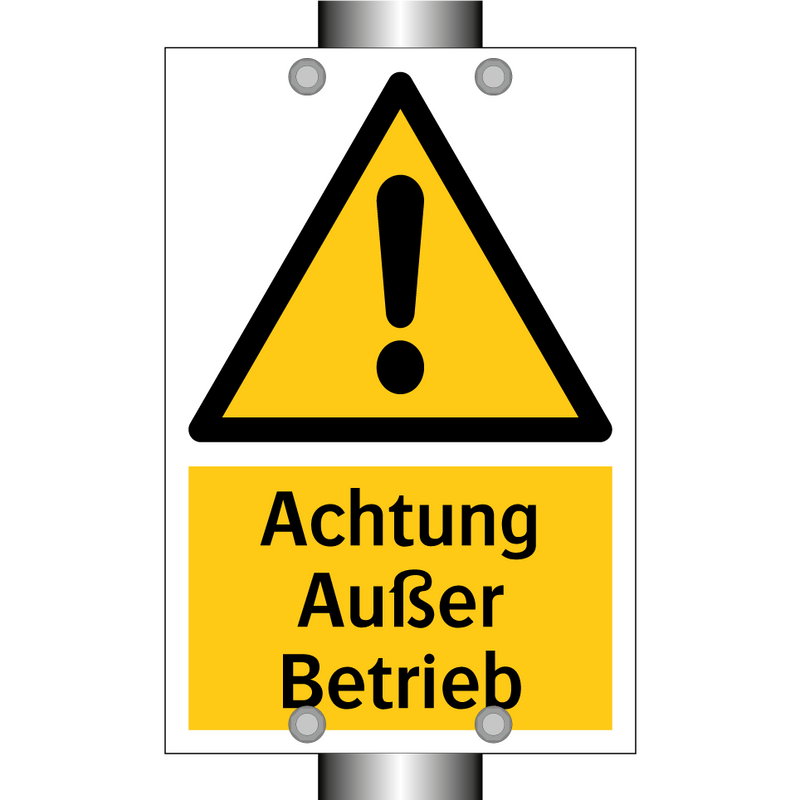 Achtung Außer Betrieb