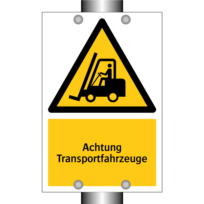 Achtung Transportfahrzeuge