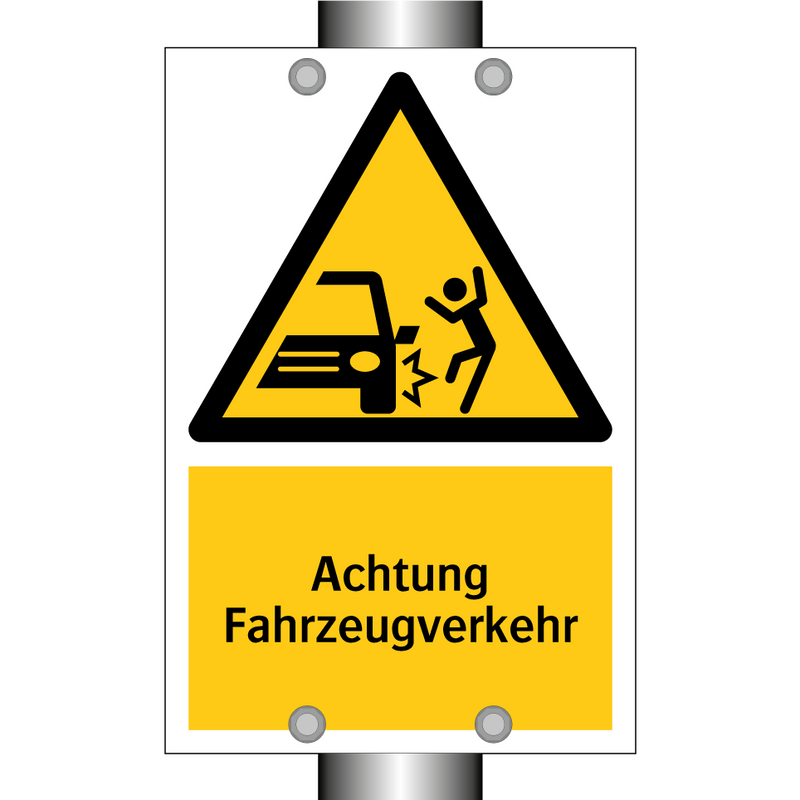 Achtung Fahrzeugverkehr